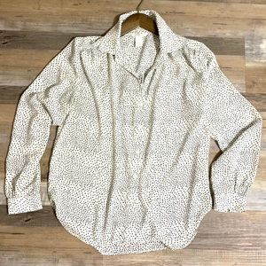 H&M Button Down Shirt Sz 4